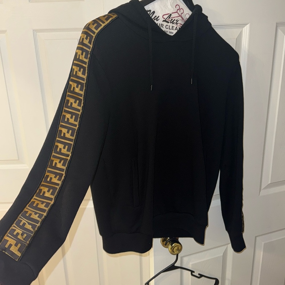 Black and gold Fendi tracksuit